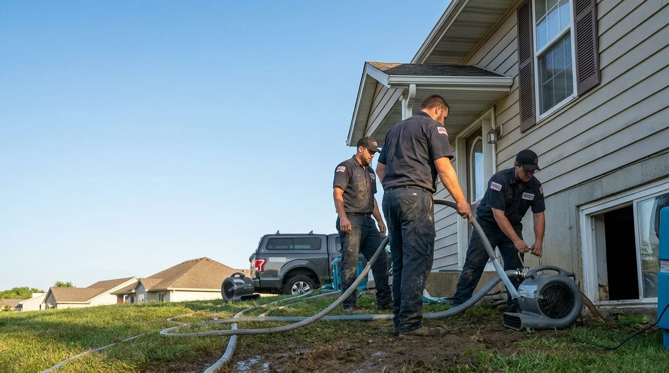 Water Removal in Moss Point, MS near me